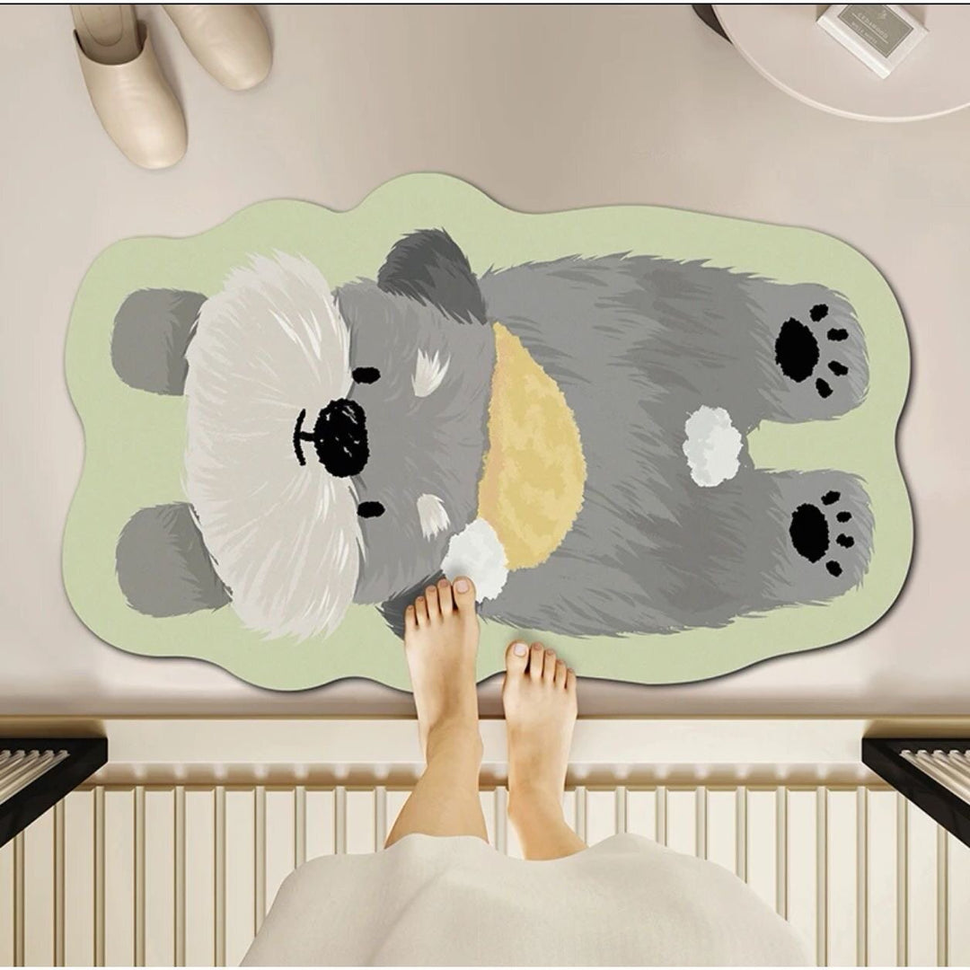 Pluche Hond-Thema Badmat