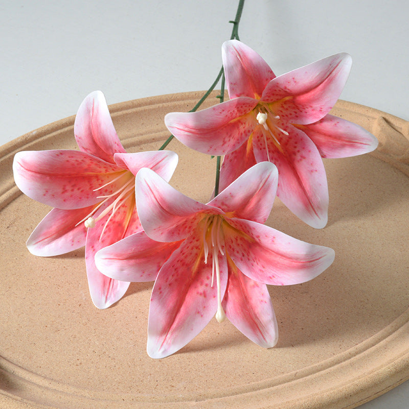 Decoratieve Kunstmatige Lelie Bloem Arrangement