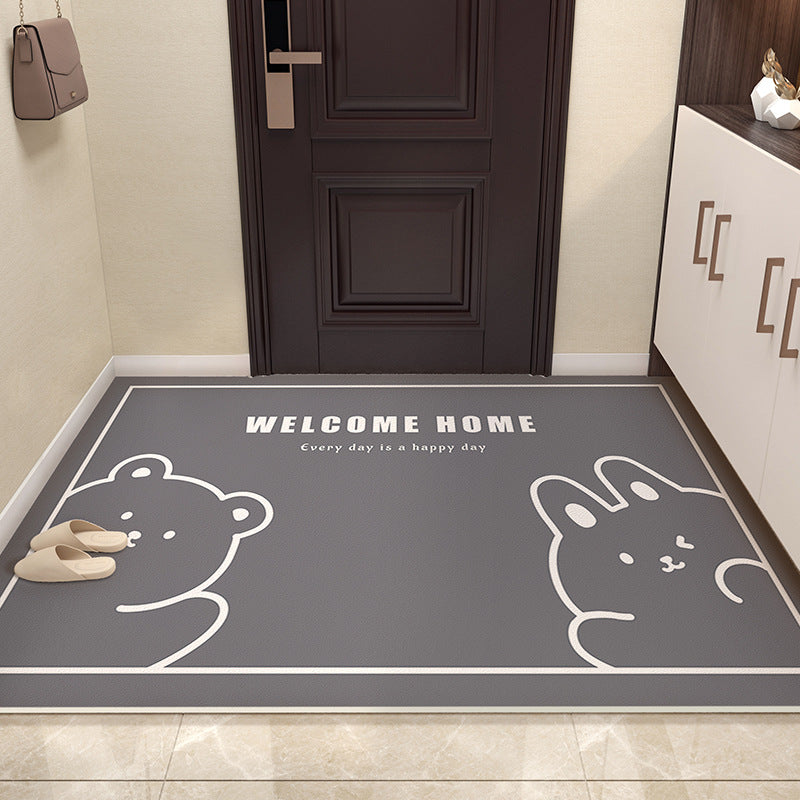 Schattige Cartoon Watergebied Mat voor Huisdecoratie
