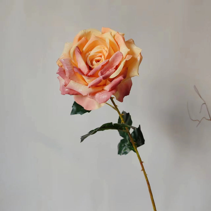 Realistische Levensgrote Kunstmatige Roos Stam