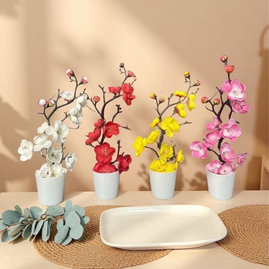Levens echte Bloeiende Kunstmatige Orchidee Arrangement