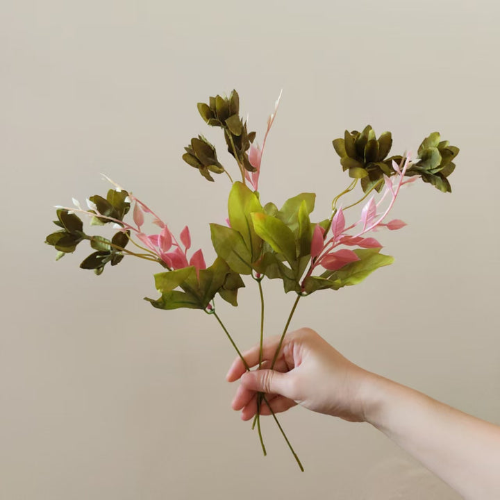 Levensechte Succulent Bloem Steel