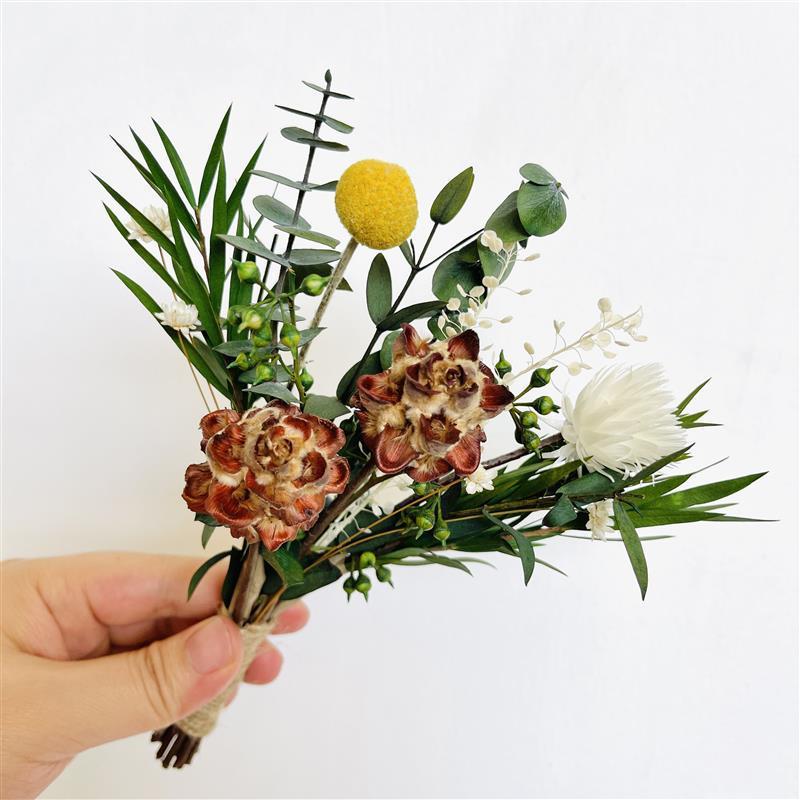 Gedroogde Botanische Bloemstukken