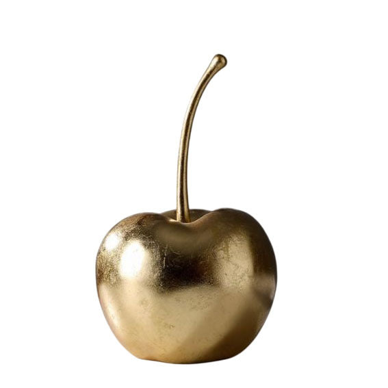 Decoratieve Gouden Appel Sculptuur
