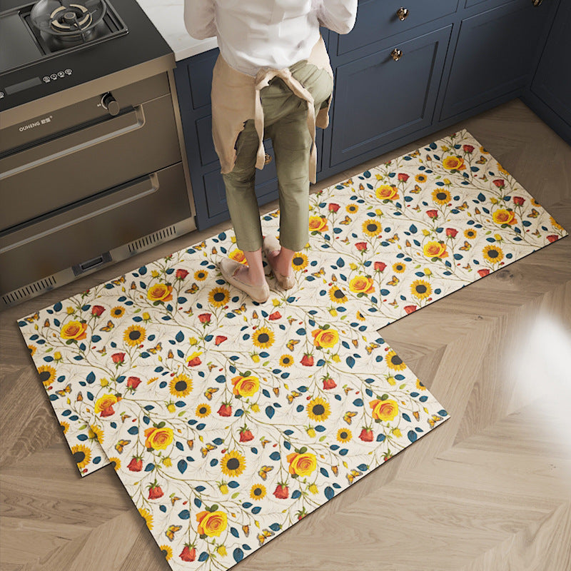 Bloemrijke Ontwerp Keuken Comfortmat