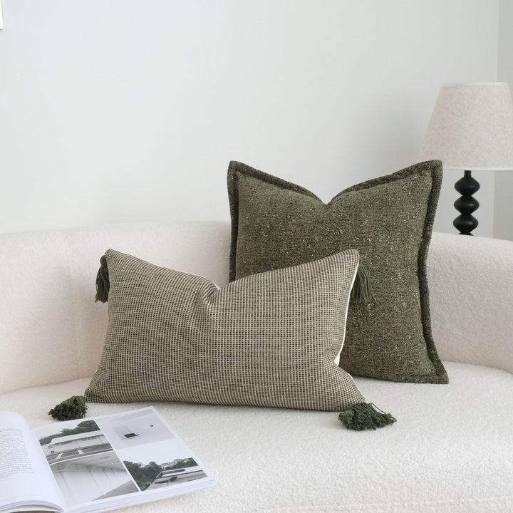 Textured Throw Pillow voor Thuisdecoratie Weergave