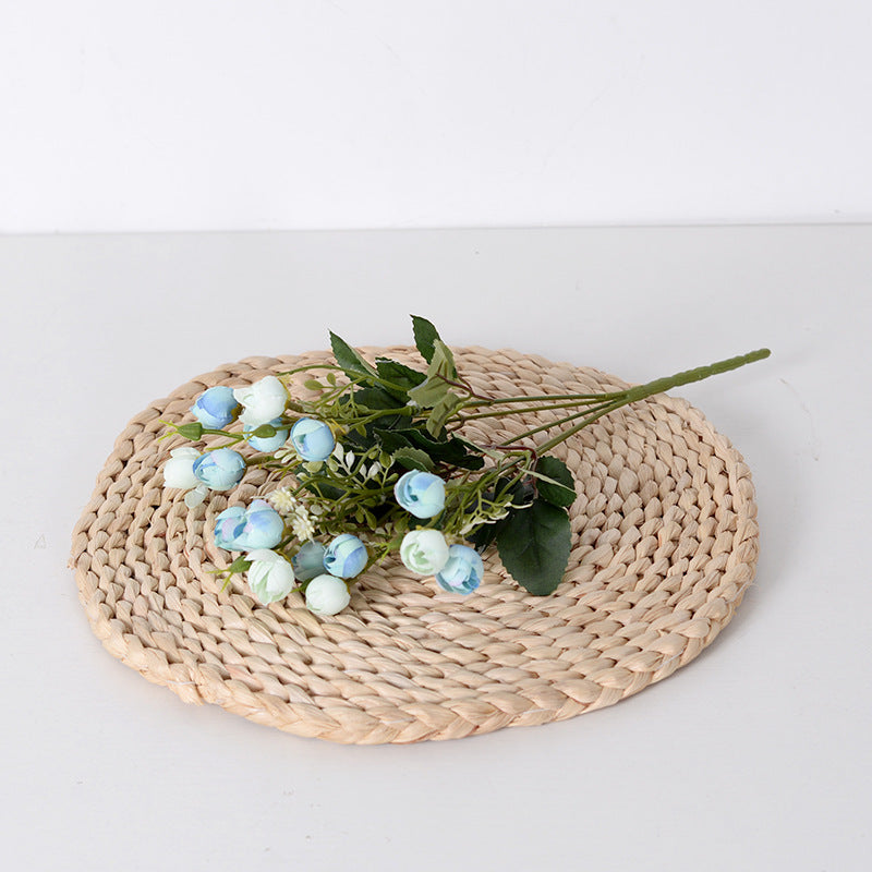 Elegante Faux Bloemen Rozensteel
