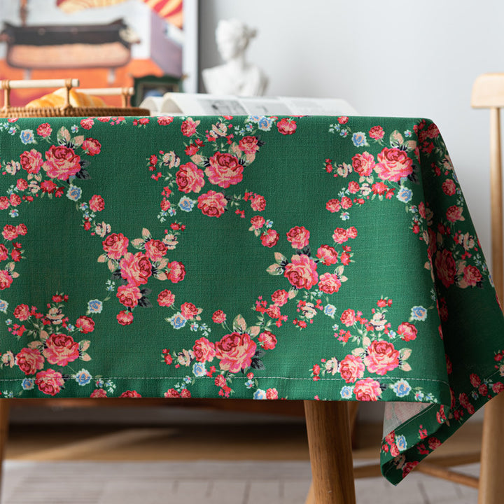 Vintage Bloemen Design Tafelkleed
