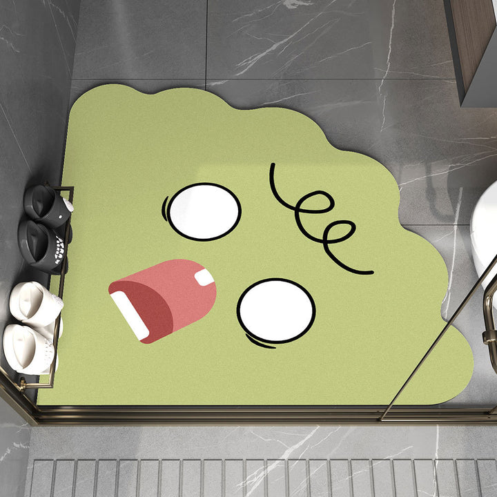 Schattige Thematische Zachte Badmat