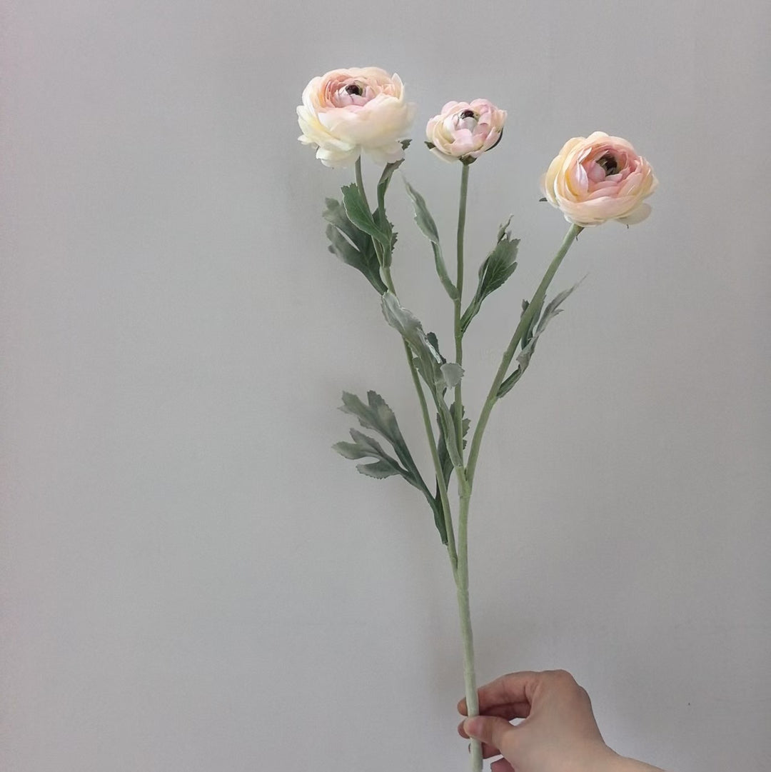 Realistische Ranunculus Bloemensteel