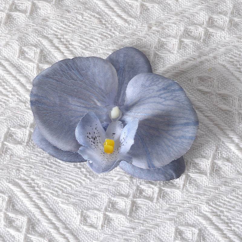 Elegante Zijde Orchidee Haaraccessoire