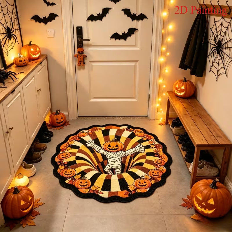 Halloween-Themed Decoratieve Vloerkleed