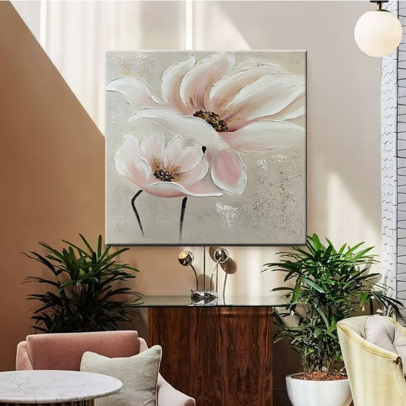 Florale Canvas Kunstwerk