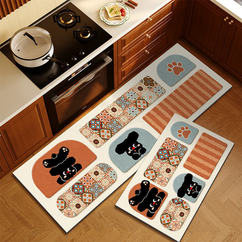 Keuken Decoratieve Anti-Vermoeidheid Mat Set