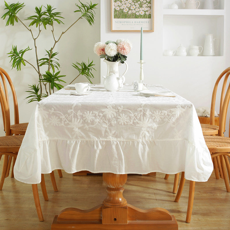 Elegante Bloemenprint Tafelkleed