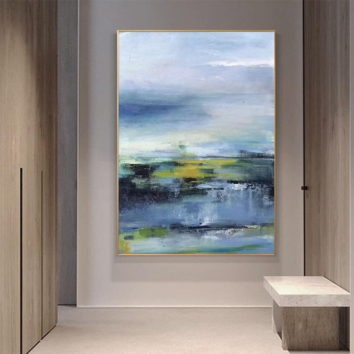 Abstract Landschap Canvas Kunst