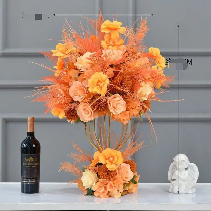 Elegante Decoratieve Bloemrijke Tafelstuk