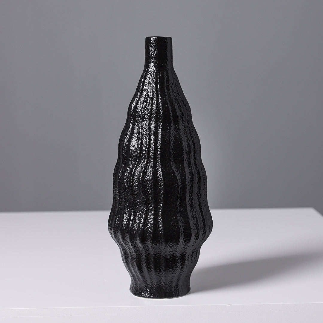 Textured Keramische Decoratieve Vaas