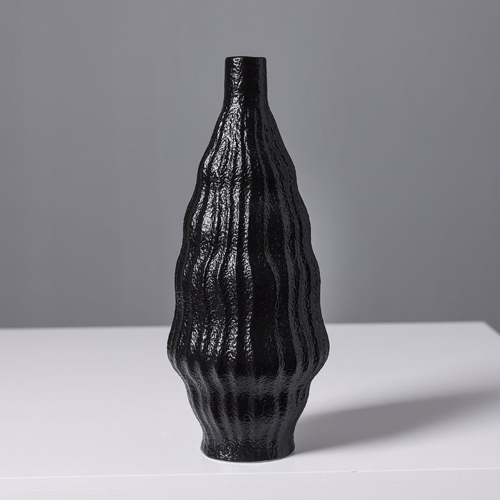 Textured Keramische Decoratieve Vaas