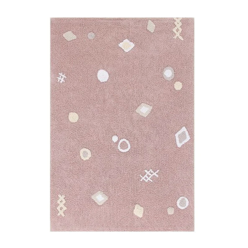 Schattige konijnenthema decoratieve vloerkleed voor thuis