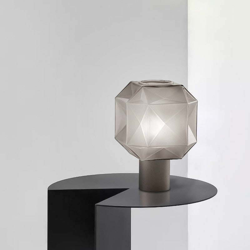 Geometrische Moderne Tafel Lamp met Hoekig Ontwerp