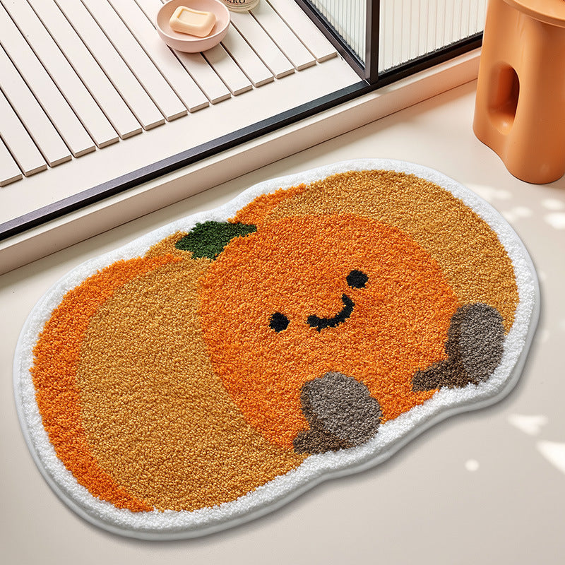 Schattige dessert-thema badmat