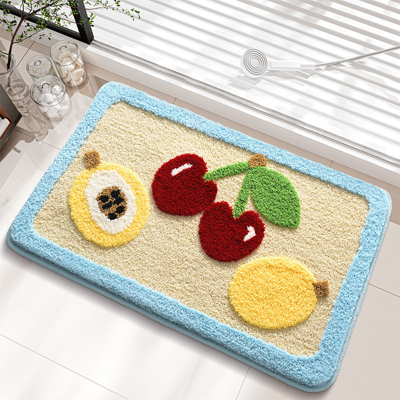 Speelse Fruit-Thema Badmat