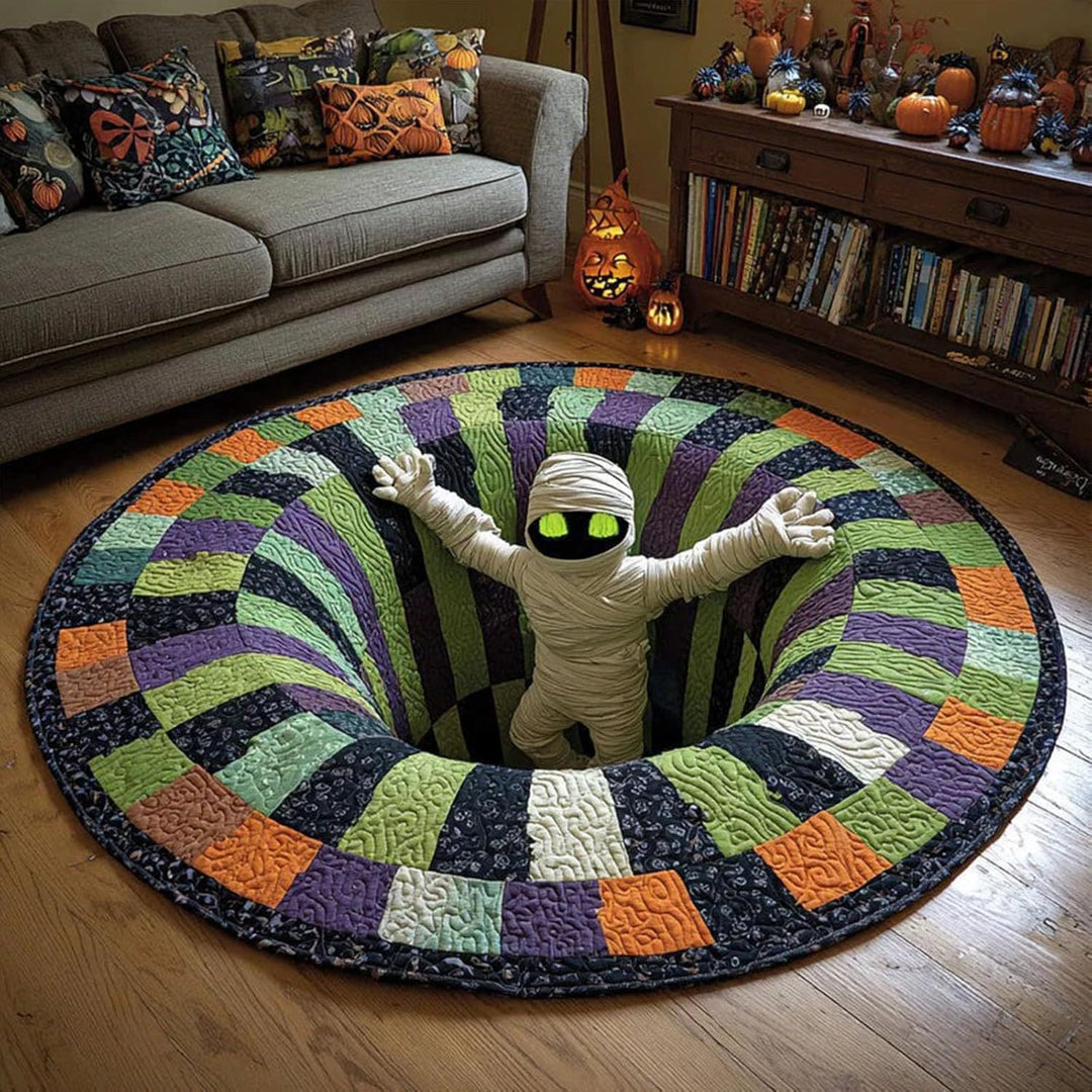 Feestelijk 3D Illusie Vloerkleed