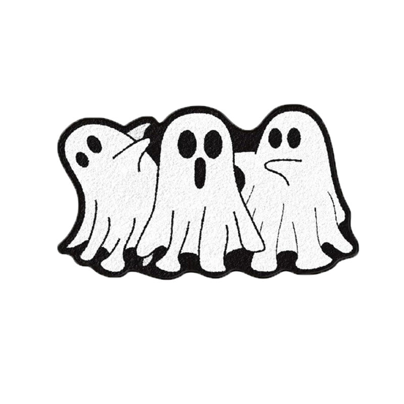 Ghost-Themed Badmat