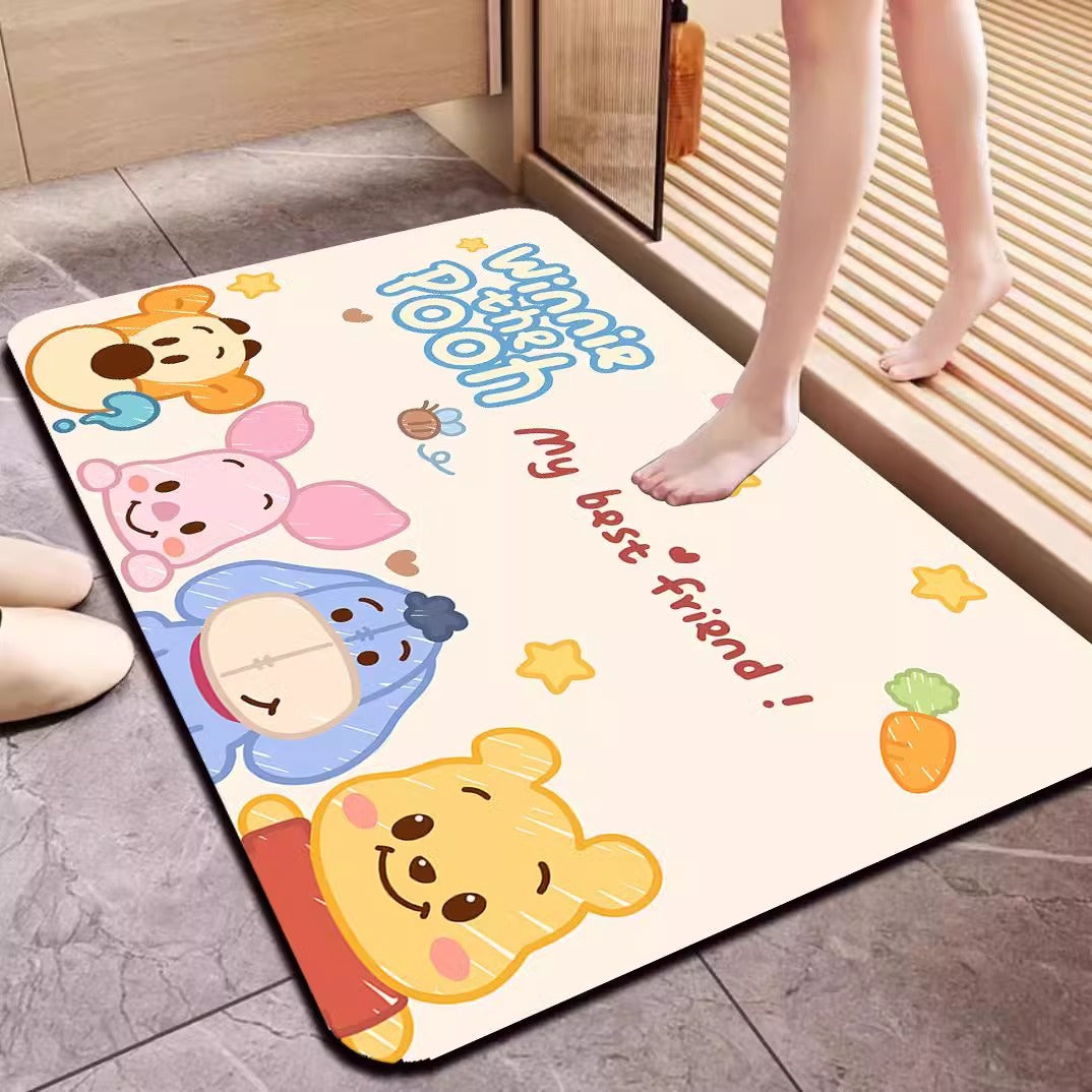 Badmat voor Badkamer Vloerdecor