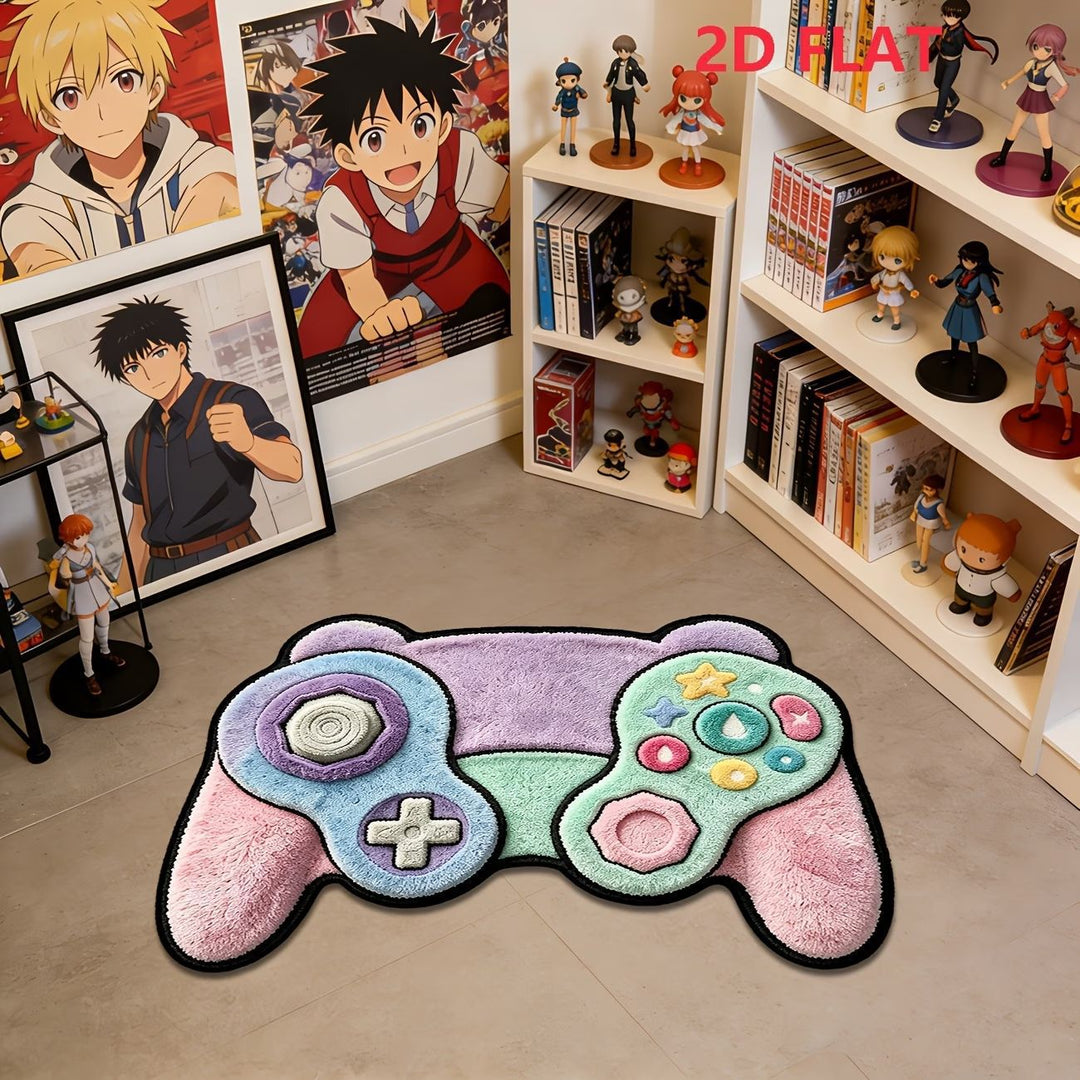 Speelse Gaming Controller Vloerkleed