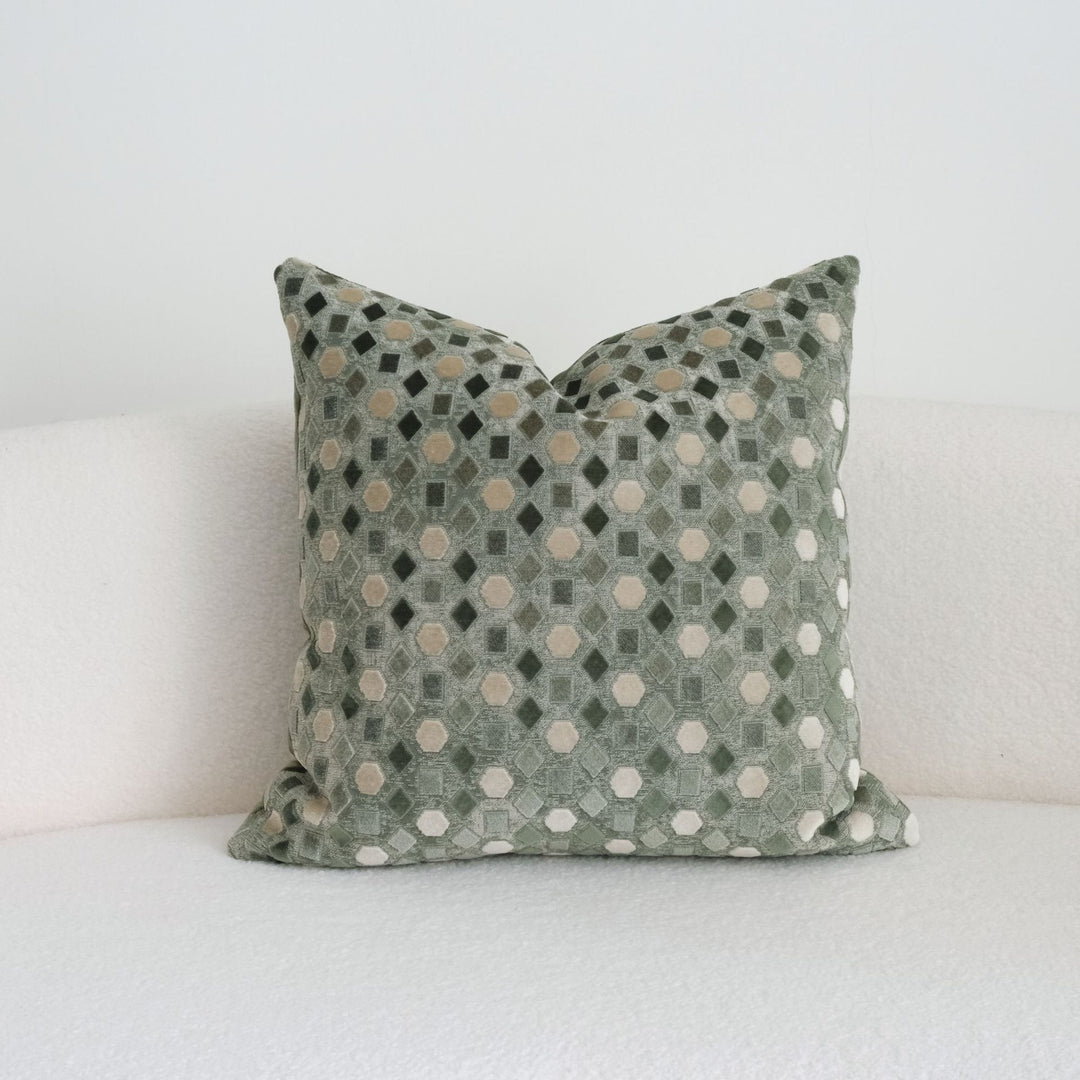 Textured Velvet Accent Kussen voor Huis Decor