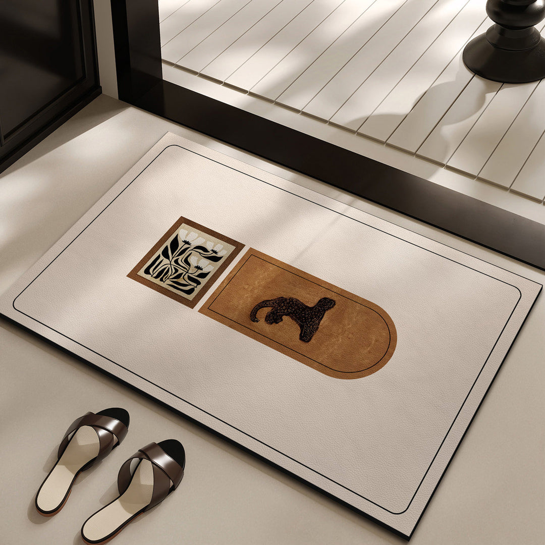Decoratieve Vogel-Thema Vloerkleed