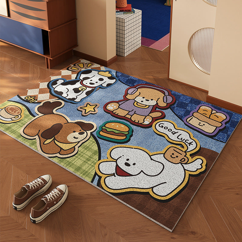 Creatieve huisdier-thema decoratieve vloerkleed