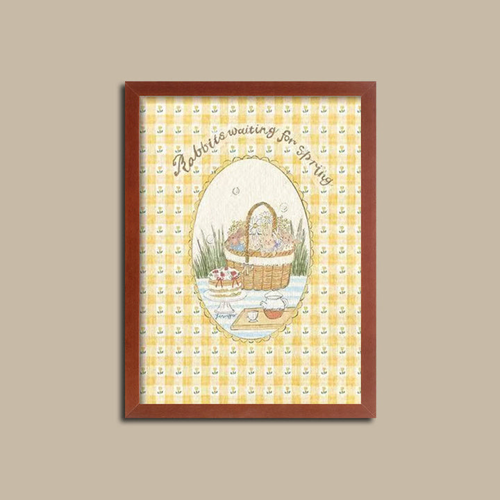 Decoratieve Gecadreerde Kunstdruk