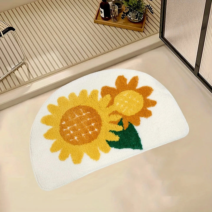 Zachte Badmat voor Comfortabele Badkamer Ruimtes