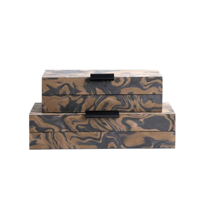 Eigentijdse Decoratieve Opbergdoos Set