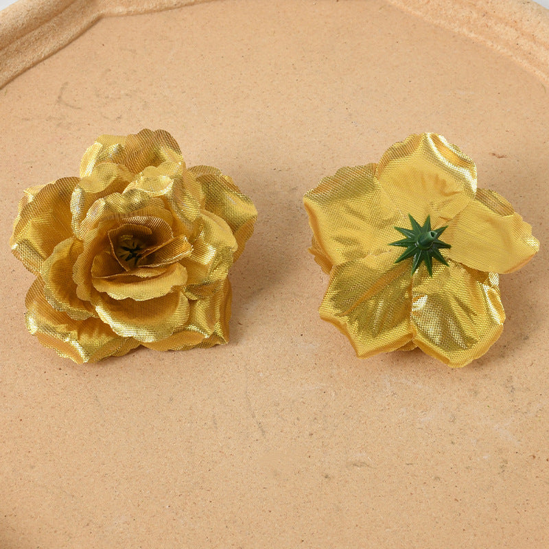 Elegante Stoffen Bloem Haar Clips