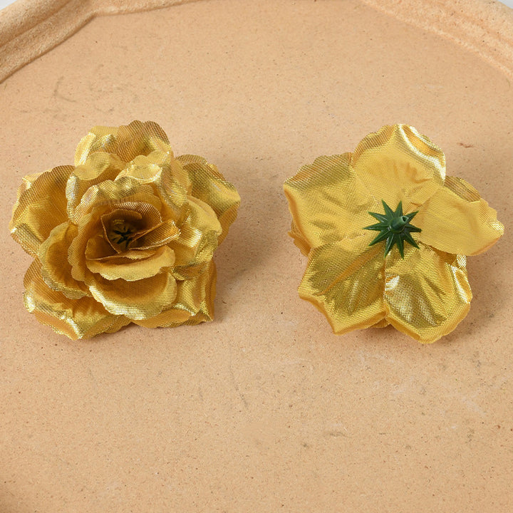 Elegante Stoffen Bloem Haar Clips