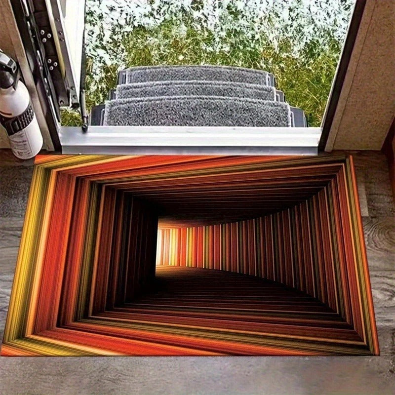 Abstract Patroon Deurmat