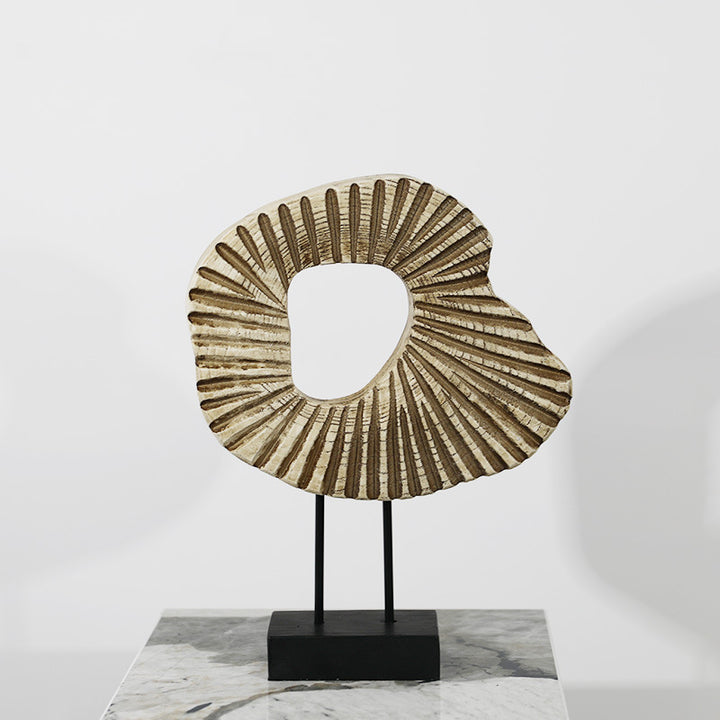 Artistische Decoratieve Golf Sculptuur