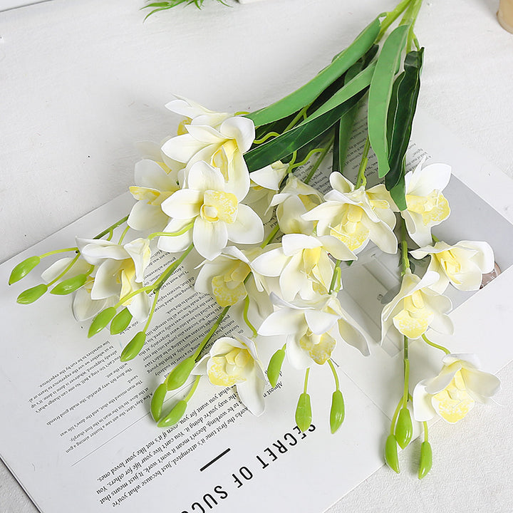 Realistische Orchidee Steel