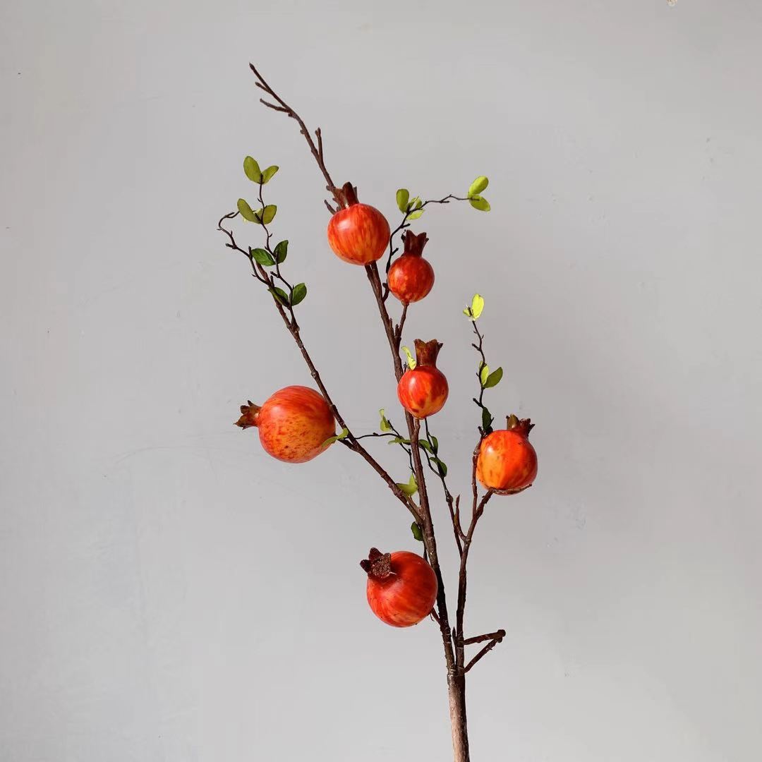Decoratieve Granaatappel Tak