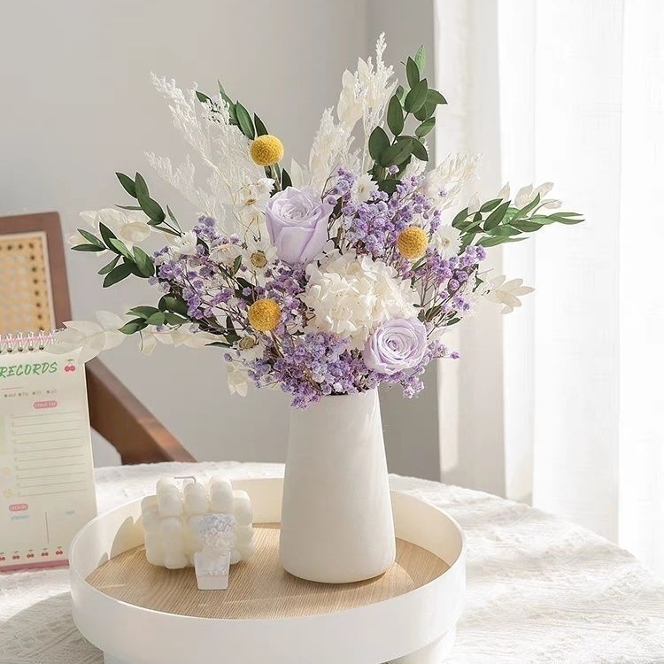 Gedroogde Bloemen Kunst Bouquet