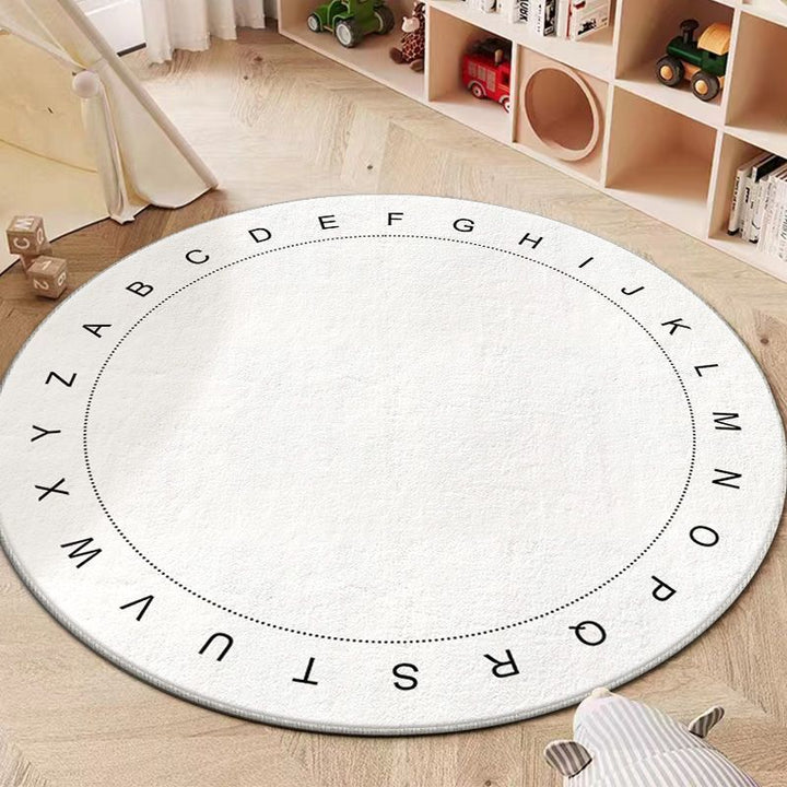 Speelse Circulaire Area Rug