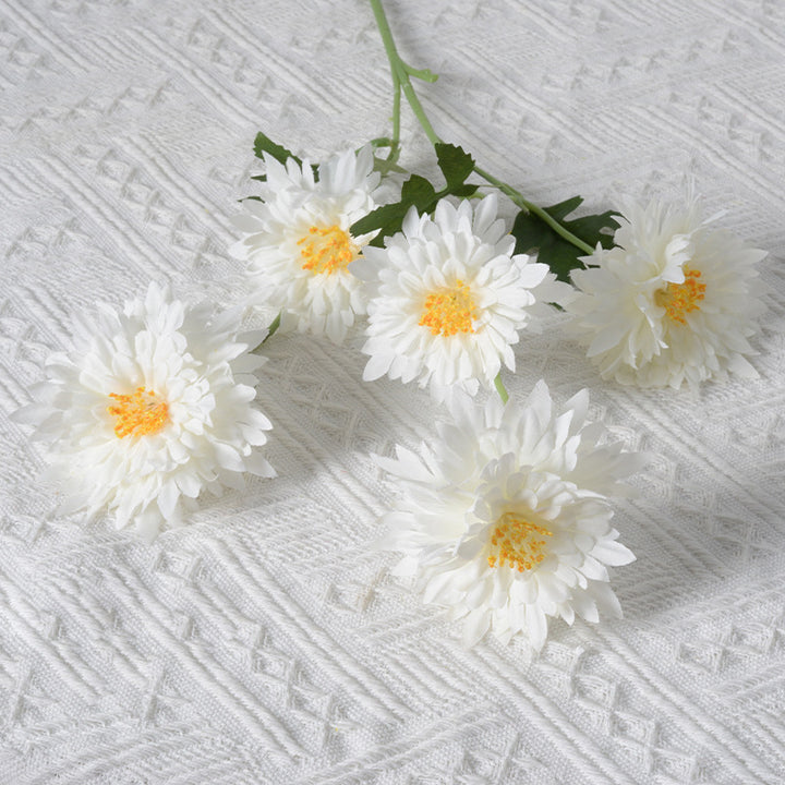 Kunstmatige Bloem Chrysant Steel
