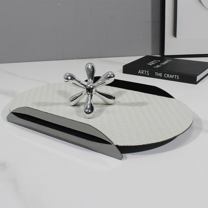 Elegante Leren Bureau Organizer