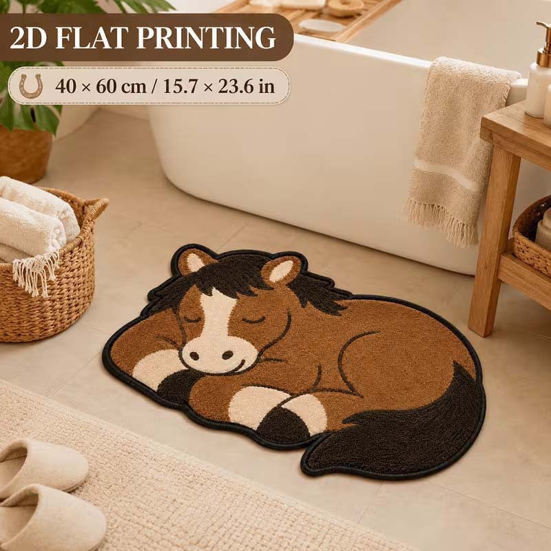 Speelse Rode Panda Badmat