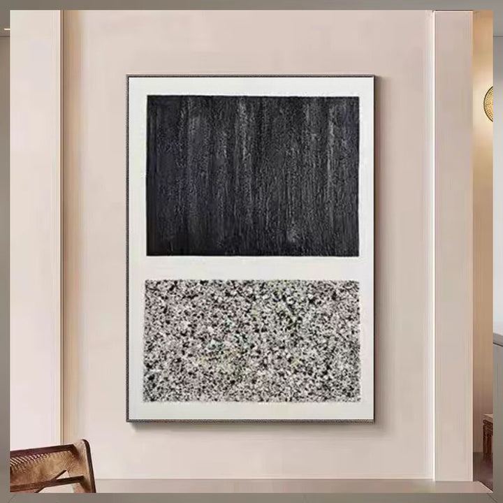 Abstract Canvas Muurkunst met Textuur Detail