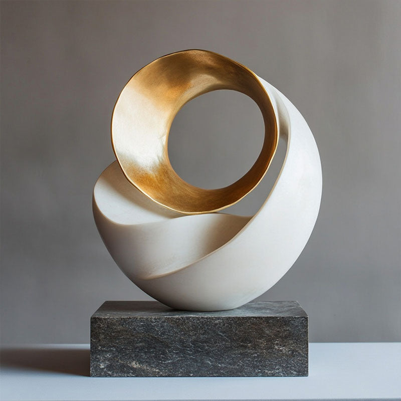 Abstract Decoratieve Vogel Sculptuur